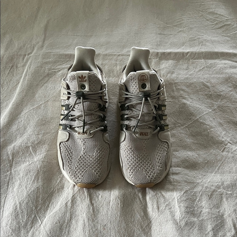 Adidas Highs and Lows collab Light Gray Shoes